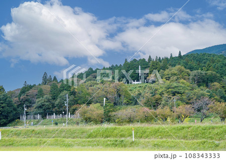 関ケ原の古戦場跡 石田三成陣 島左近陣(笹尾山) 関ケ原の古戦場跡 石田三成陣 島左近陣(笹尾山) 108343333