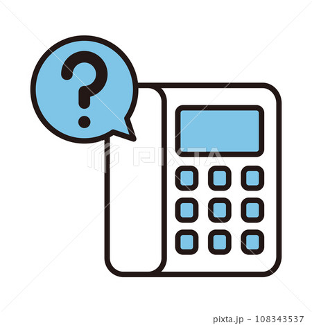 電話　アイコン 108343537