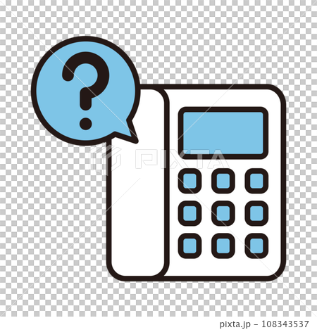 電話　アイコン 108343537