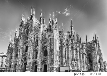 The gothic Milan Cathedral, aka Duomo di Milano, Italy The gothic Milan Cathedral, aka Duomo di Milano, Italy 108344038