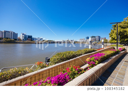 Southbank View in Brisbane Australia Southbank View in Brisbane Australia 108345182