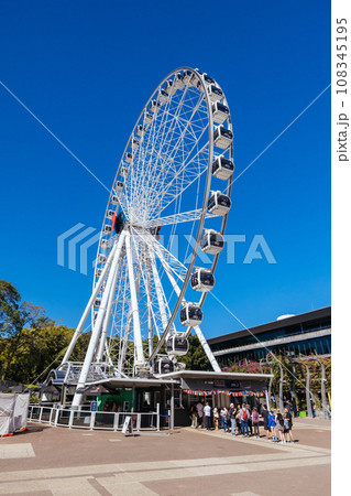 The Wheel of Brisbane in Brisbane Australia The Wheel of Brisbane in Brisbane Australia 108345195
