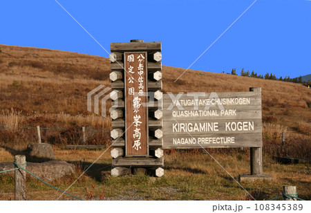 信州ビーナスライン霧ケ峰高原 108345389