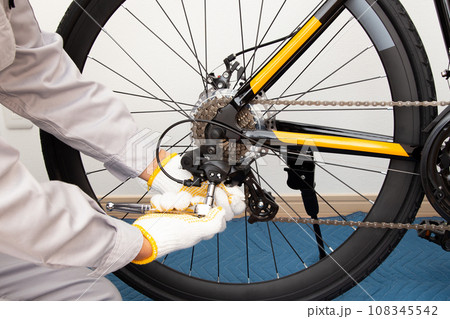 自転車のリアディレイラー(変速機)の調整 点検 メンテナンス 自転車のリアディレイラー(変速機)の調整 点検 メンテナンス 108345542