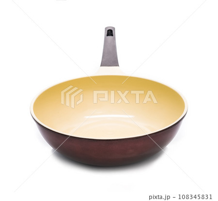 Wok isolated on white background 108345831