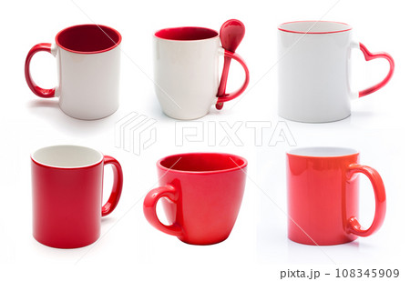 Different red cups 108345909