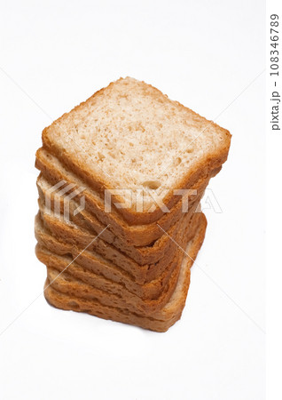 slices of white bread 108346789