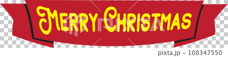 The merry christmas tag for holiday concept 108347550
