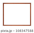 茶色の額縁 木製フレーム 108347588