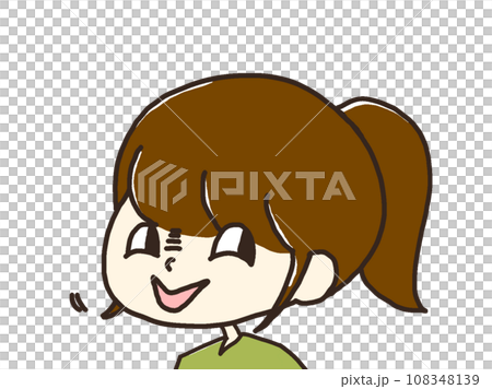 嘲笑う女の子 108348139