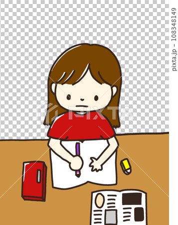 Girl studying 108348149