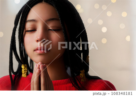 AI生成画像/祈り 9 AI生成画像/祈り 9 108348181