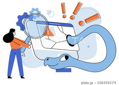 Information privacy. Vector illustration. Safeguarding access to sensitive information is crucial for maintaining privacy Cyber security systems defend networks and systems from unauthorized access Information privacy. Vector illustration. Safeguarding access to sensitive information is crucial for maintaining privacy Cyber security systems defend networks and systems from unauthorized access 108350274