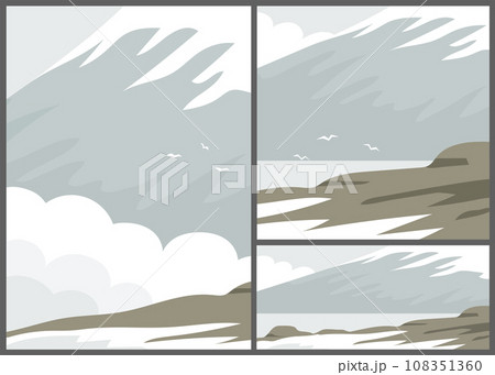 Cold landscape of arctic or Antarctica Cold landscape of arctic or Antarctica 108351360