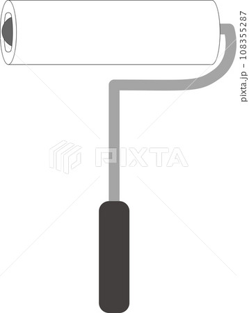 シンプルなコロコロローラーのイラスト 108355287