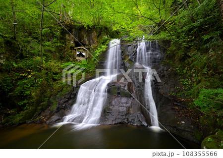 宇津江四十八滝 上段滝(岐阜県高山市国府町) 宇津江四十八滝 上段滝(岐阜県高山市国府町) 108355566