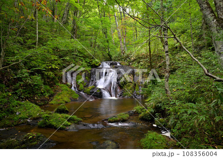 宇津江四十八滝　布晒滝（ぬのさらし滝）岐阜県高山市国府町 108356004