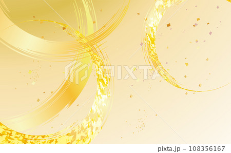 金色の和風イラスト背景 金色の和風イラスト背景 108356167