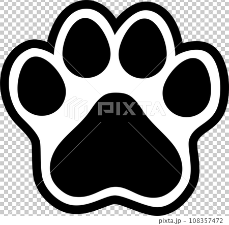 狗足跡圖標 108357472