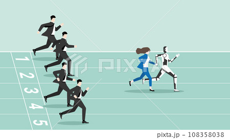 AI technology concept of business assistant, consultant, and support AI technology concept of business assistant, consultant, and support 108358038