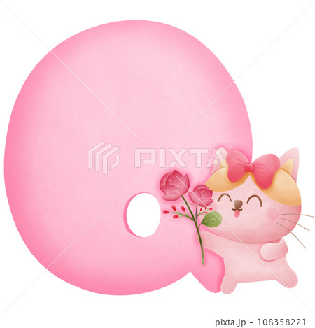 Kawaii cat alphabet for valentine a to z Kawaii cat alphabet for valentine a to z 108358221