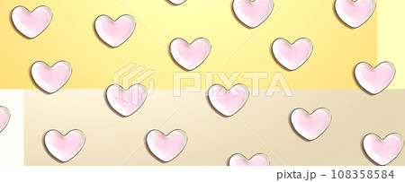 Appreciation theme with heart dishes 108358584