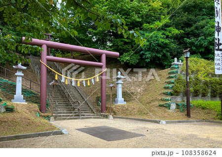 札幌 厚別神社の鳥居 札幌 厚別神社の鳥居 108358624