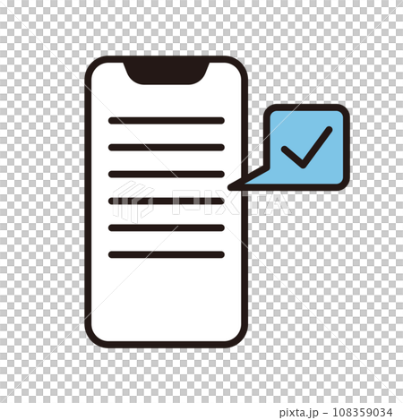 スマホ　スマートフォン　アイコン 108359034