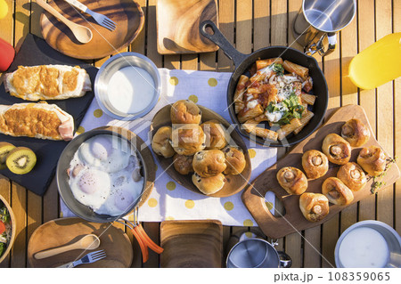 グランピング朝食イメージ グランピング朝食イメージ 108359065