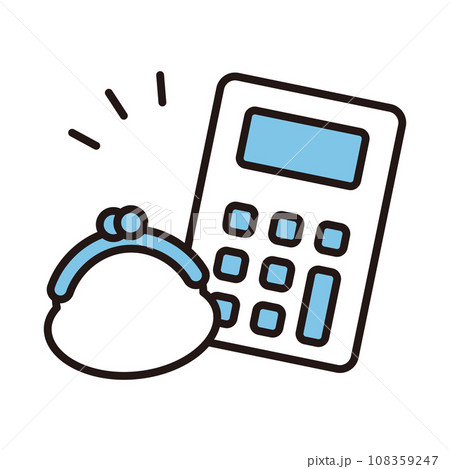 財布 お金 電卓 財布 お金 電卓 108359247