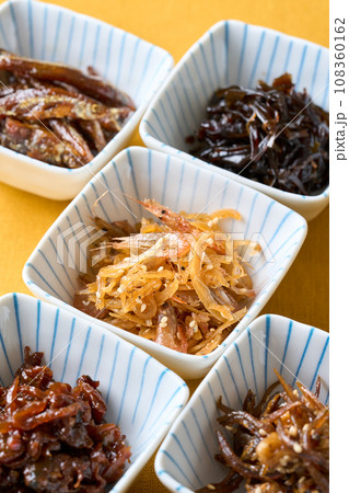 色々な佃煮 色々な佃煮 108360162