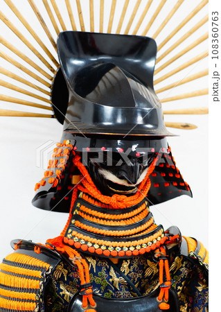 豊臣秀吉甲冑（緋糸威総掛当世具足）の写真素材 [108360763] - PIXTA