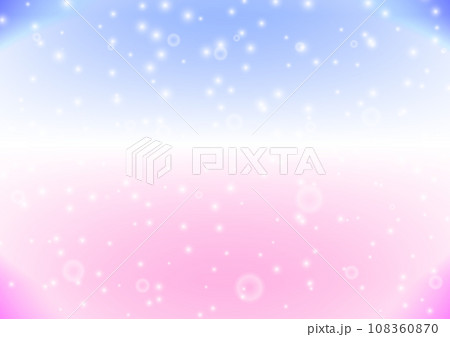 ファンシーなユニコーンカラーのキラキラ背景 108360870
