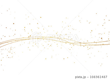 背景素材_ラメグリッター_白背景 108361487