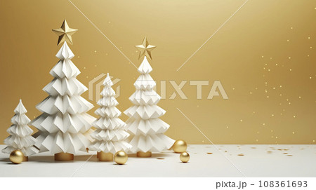 AI art  Christmas themed background クリスマスがテーマの背景 108361693