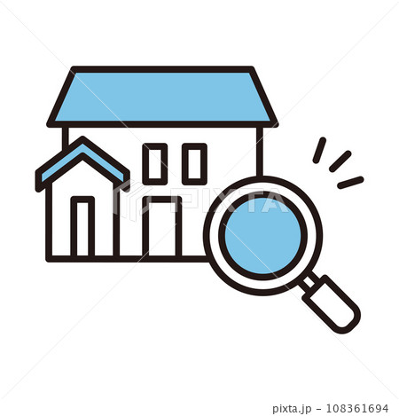 家　住まい　探し　アイコン 108361694
