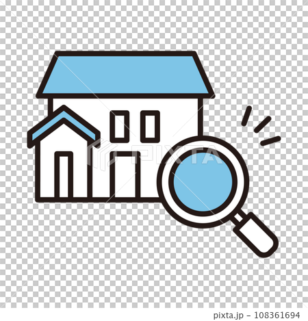 家　住まい　探し　アイコン 108361694