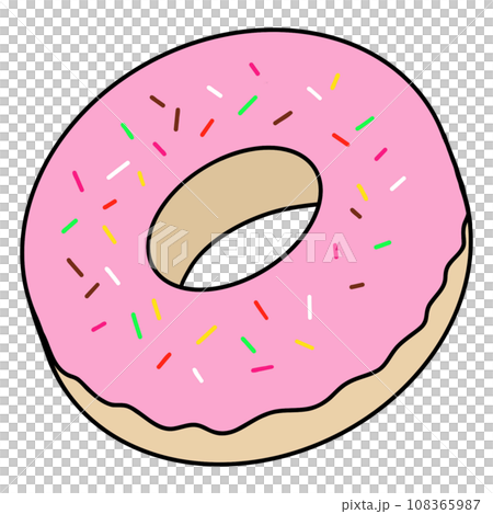Donut drawing Donut drawing 108365987