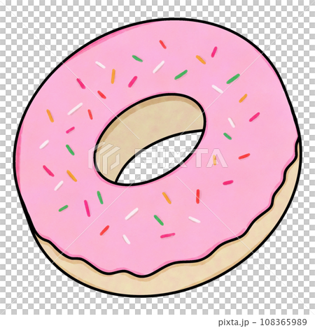 Donut drawing Donut drawing 108365989