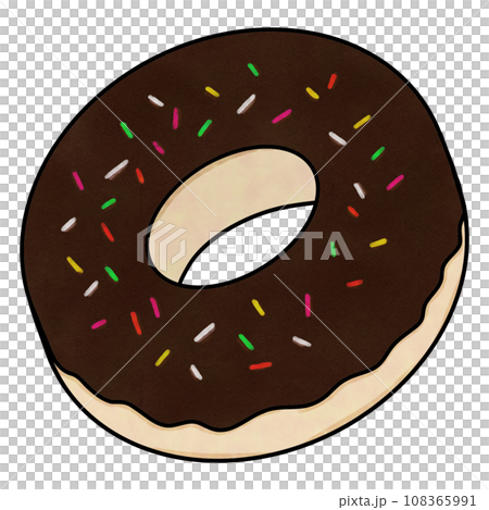Donut drawing Donut drawing 108365991