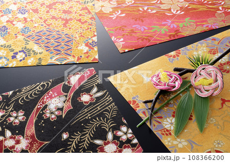 花飾りと千代紙 花飾りと千代紙 108366200