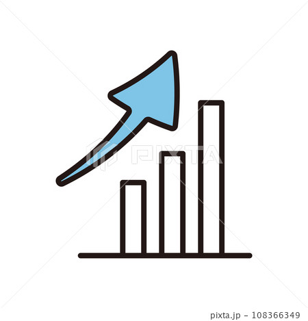 棒グラフ アイコン 棒グラフ アイコン 108366349