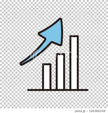 棒グラフ アイコン 棒グラフ アイコン 108366349