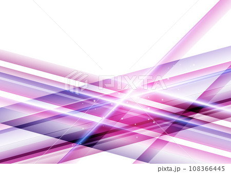 輝くピンクのスピードライン背景 108366445