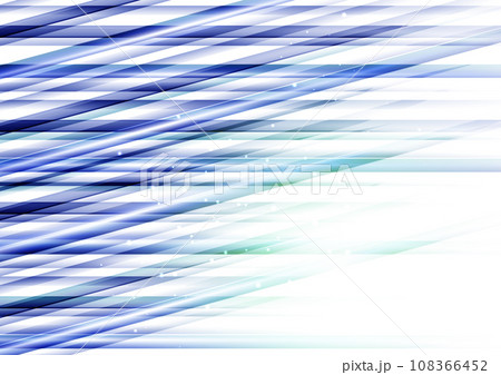 青のサイバーネットワーク背景 108366452