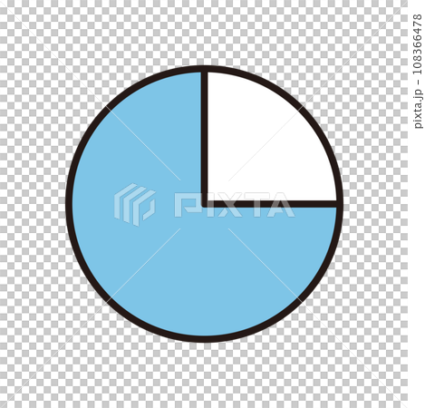 円グラフ　アイコン　データ 108366478