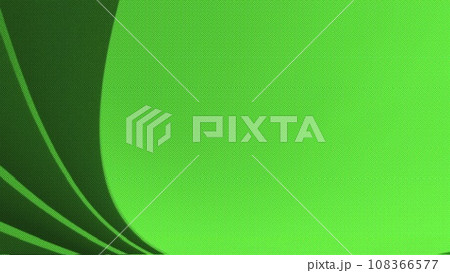abstract background of futuristic shapes with (green) gradient color trend, halftone effect, copy sapce, illustration 3d render 108366577