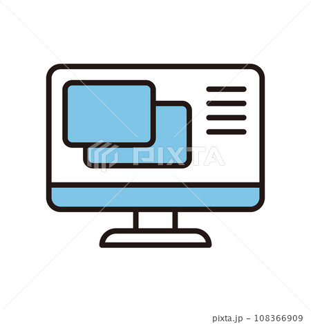 パソコン　HP　アイコン 108366909
