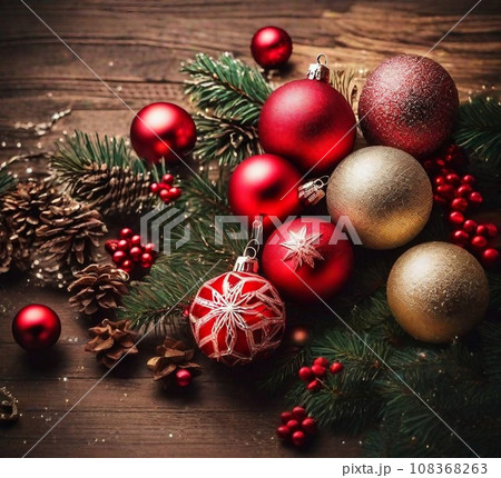 Christmas Decoration Background Christmas Decoration Background 108368263