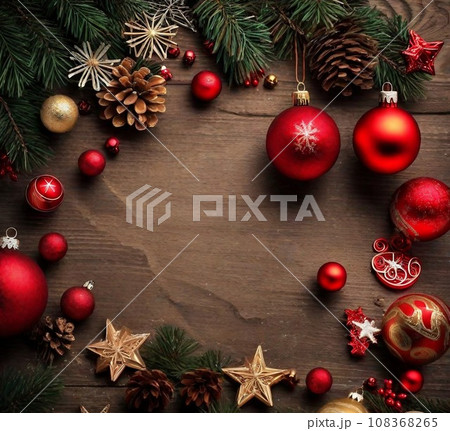 Christmas Decoration Background Christmas Decoration Background 108368265